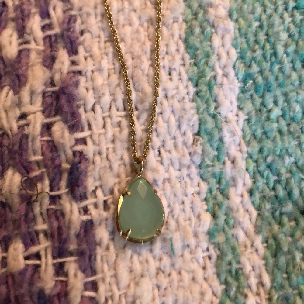 Chalcedony Kendra Scott necklace